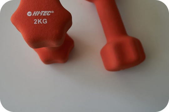 Handrails, Dumbbells, and Noodles